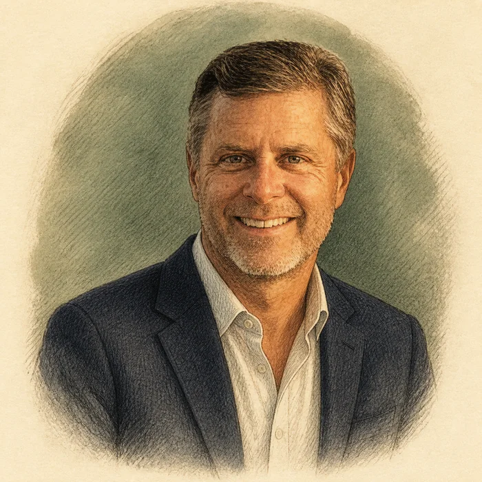 Illustrated portrait of Sean Rivera, Licensed Real Estate Salesperson at Win Morrison Realty